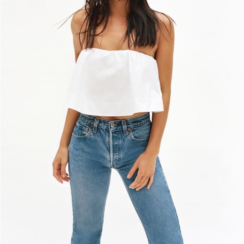 Bonaventure Strapless Blouse (Brand new)